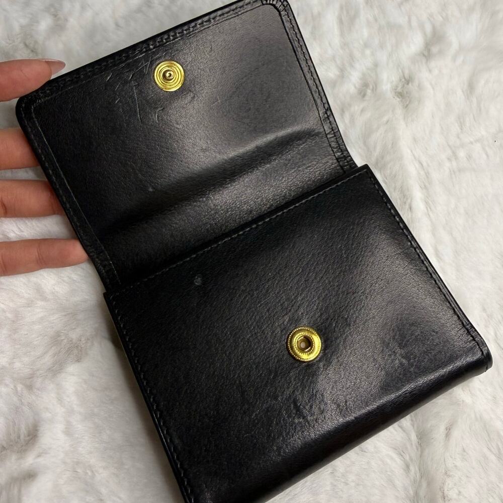 y2k COACH Vintage Black Kisslock Wallet - Picture 7 of 7